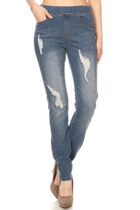Ripped Jeans For Women and Juniors | Distressed Plus Jeans – MomMe and More