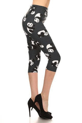 Legging capri panda ludique