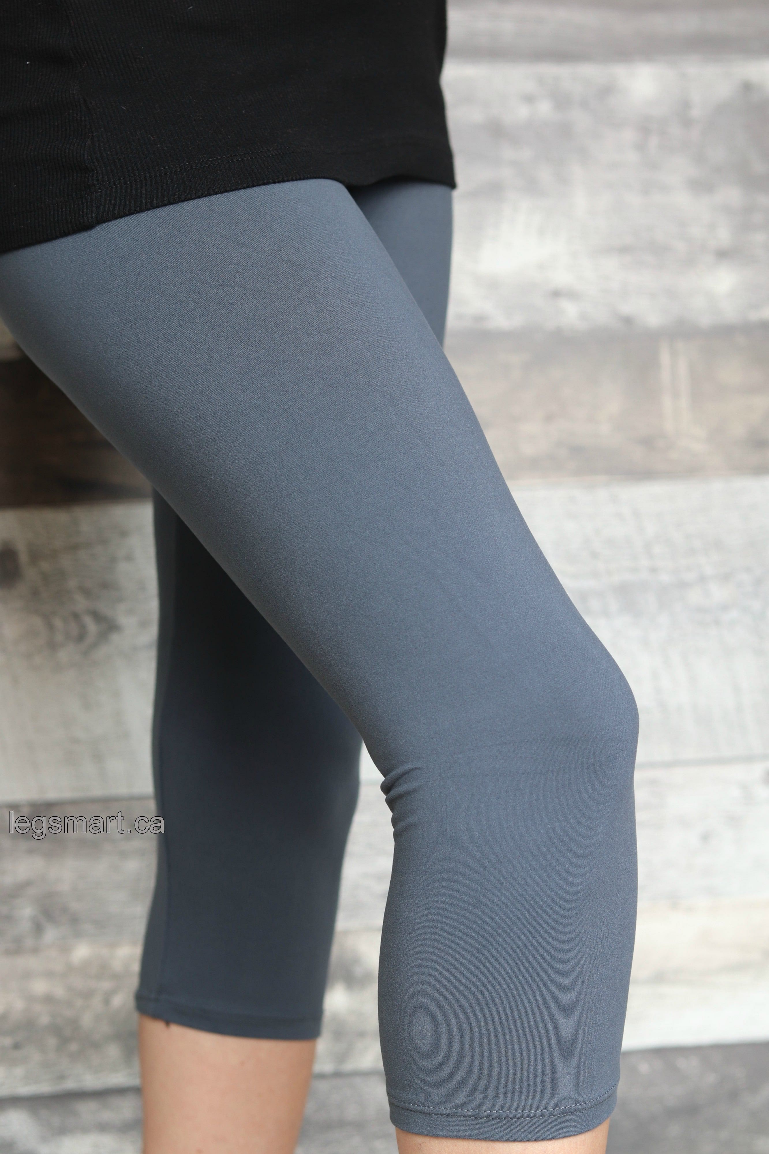 Solid Coloured Leggings - Yoga Band – Leg Smart