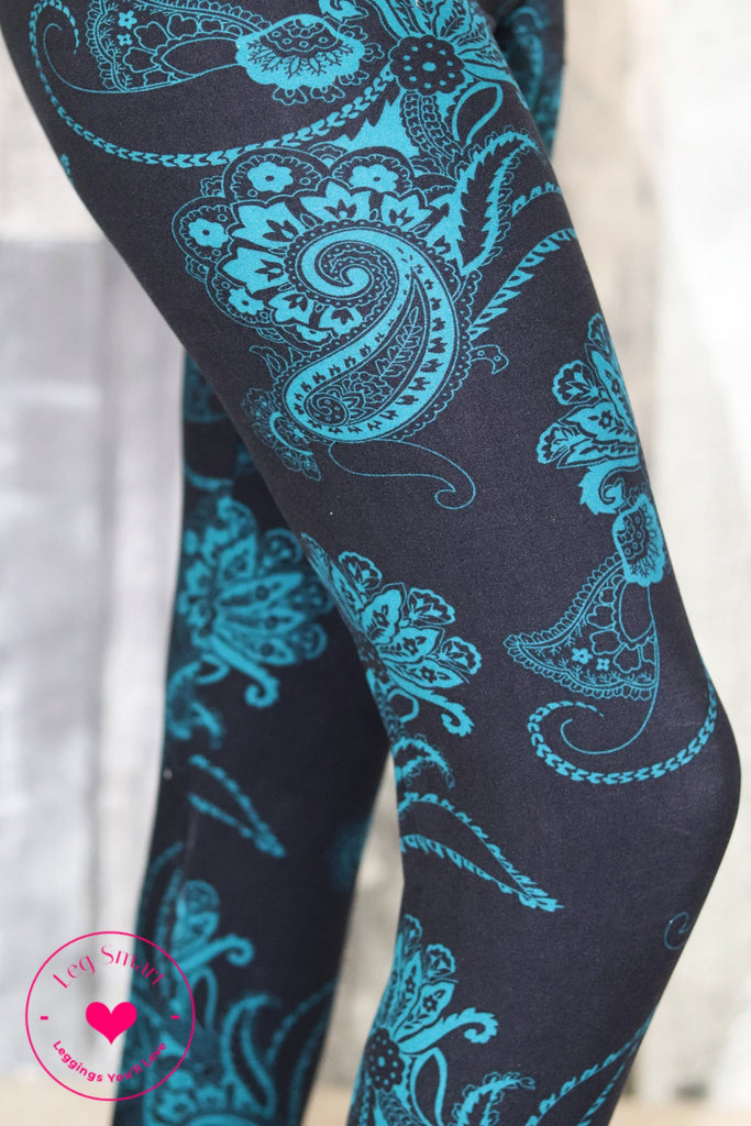 LMB Capri Leggings for Women Buttery Soft Polyester Fabric, Royal Blue, XL  - 3XL 