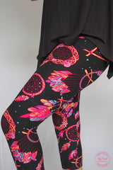 Dream Catcher Capri Leggings