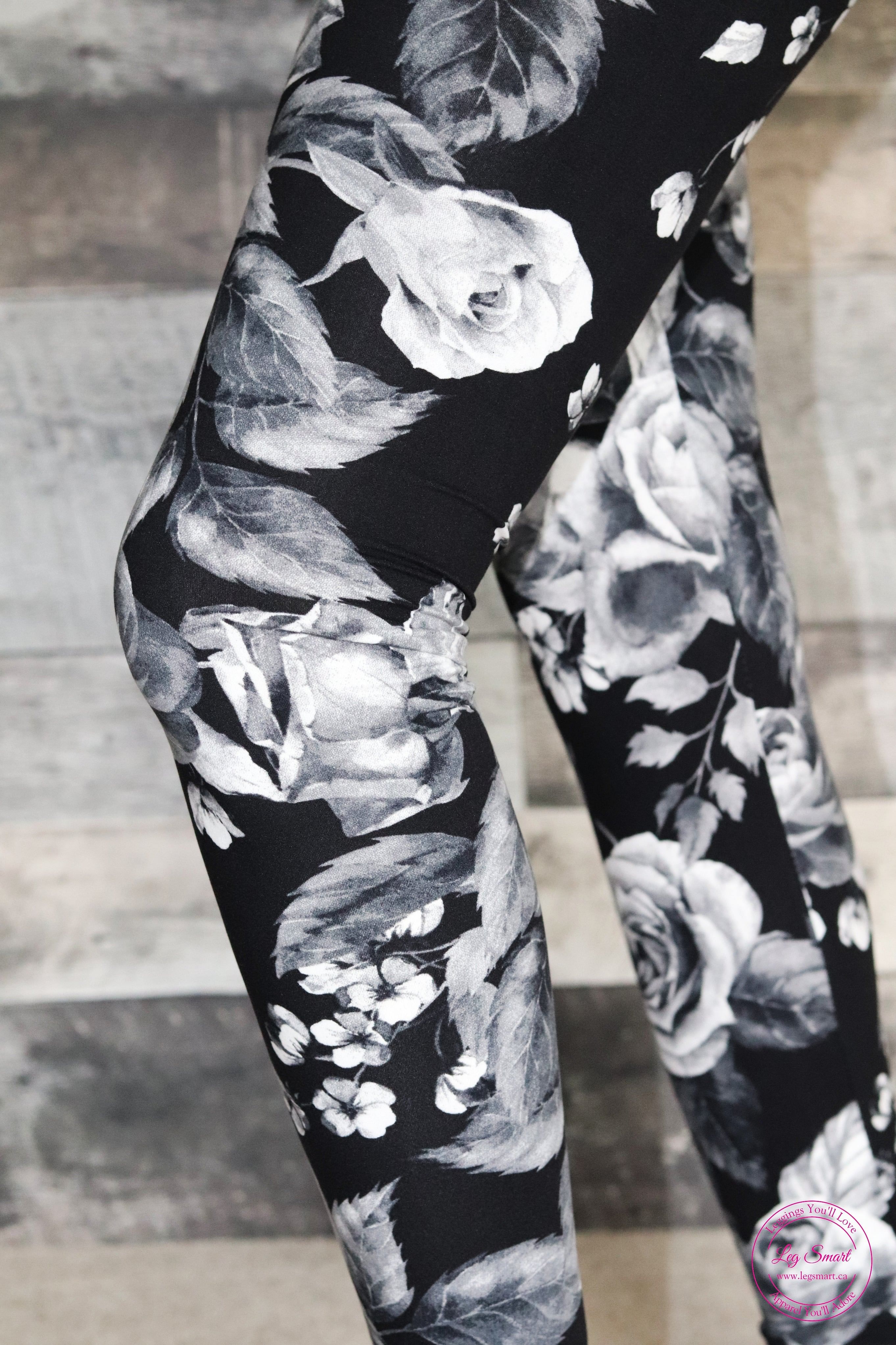 Cargo Power Leggings White Camo and Black | FIRM ABS