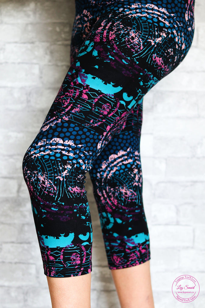 Patterned Leggings for Women, Colourful Yoga Pants, Plus Sizes and Meggings  – BillingtonPix