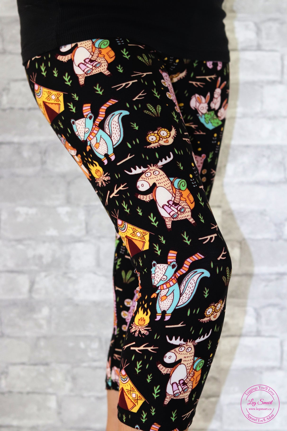 Back to Nature Capri Leggings