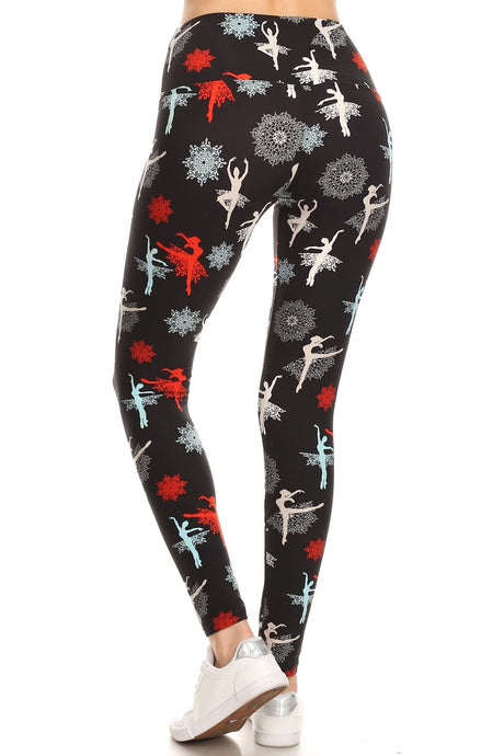 Legging de ballet de Noël