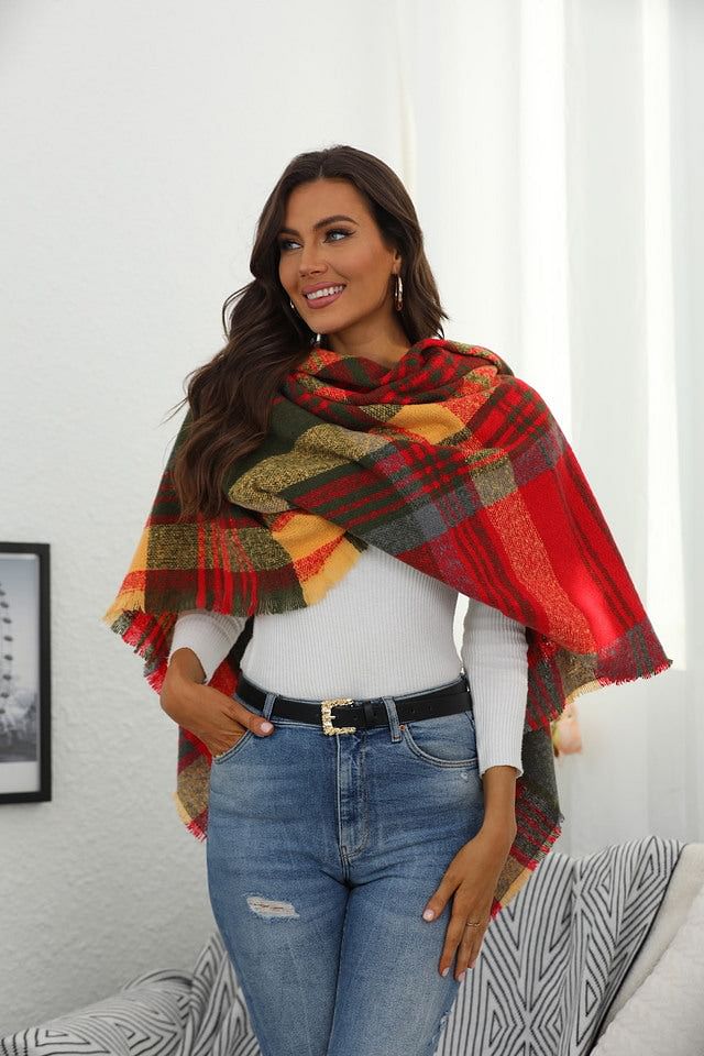 Autumn Harvest Blanket Scarf