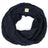 Black Little Miss Infinity Scarf