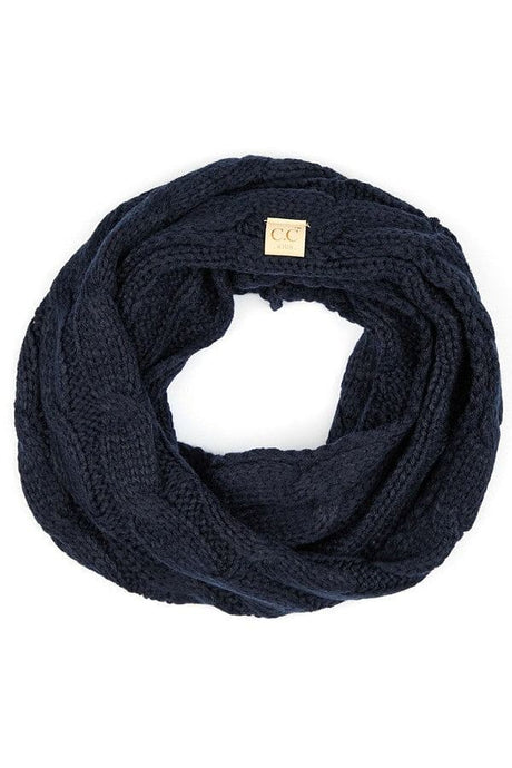 Black Little Miss Infinity Scarf