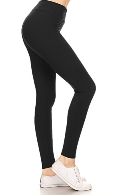 Leggings Depot YL7AC21-BLACK-S Solid Yoga Capri Pants, Small : :  Clothing, Shoes & Accessories