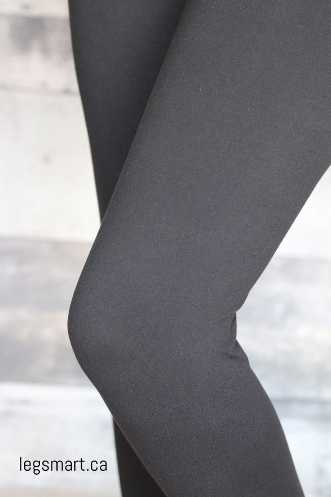 Black Bow Sueded Legging, 2-pack | Costco