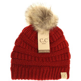 CC Pom Pom Hat - Little Miss (Various Colours)